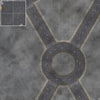 Mats by Mars: Crime Alley (Circle) Tabletop Wargaming Play Mat