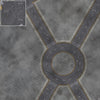 Mats by Mars: Crime Alley (Circle) Tabletop Wargaming Play Mat