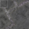 Mats by Mars: Victorian Alley (Bend Rd) Tabletop Wargaming Play Mat