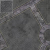 Mats by Mars: Victorian Alley (Intersection) Tabletop Wargaming Play Mat
