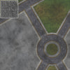 Mats by Mars: Park Avenue (Circle) Tabletop Wargaming Play Mat