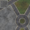 Mats by Mars: Park Avenue (Circle) Tabletop Wargaming Play Mat