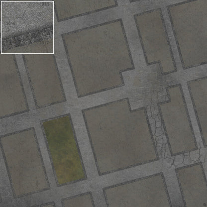 Streets of Conflict 8mm scale Tabletop Wargaming Play Mat