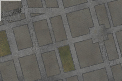 Streets of Conflict 8mm scale Tabletop Wargaming Play Mat