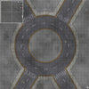 Mats by Mars: Crime Alley (Circle) Tabletop Wargaming Play Mat