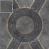 Mats by Mars: Crime Alley (Circle) Tabletop Wargaming Play Mat
