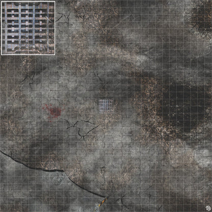 Mats by Mars: Urban Strike Tabletop Wargaming Play Mat