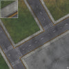 Park Avenue Intersection Urban Play Mat - Premium Tabletop Wargaming Surface by Mats by Mars