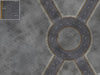 Mats by Mars: Crime Alley (Circle) Tabletop Wargaming Play Mat
