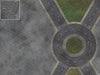 Mats by Mars: Park Avenue (Circle) Tabletop Wargaming Play Mat