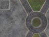 Mats by Mars: Park Avenue (Circle) Tabletop Wargaming Play Mat
