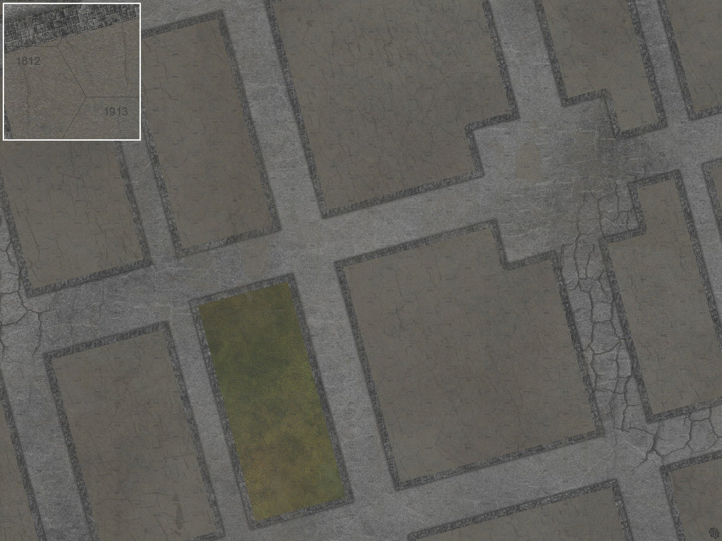 Streets of Conflict 8mm scale Tabletop Wargaming Play Mat