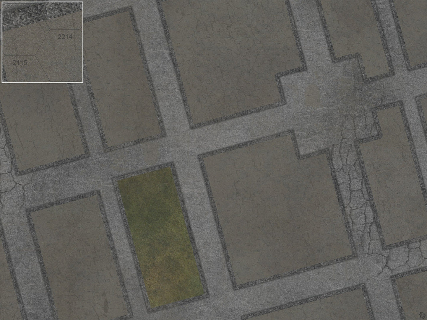 Streets of Conflict 8mm scale Tabletop Wargaming Play Mat