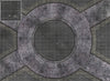 Mats by Mars: Victorian Alley (Circle) Tabletop Wargaming Play Mat
