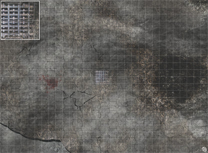 Mats by Mars: Urban Strike Tabletop Wargaming Play Mat