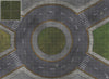 Mats by Mars: Park Avenue (Circle) Tabletop Wargaming Play Mat
