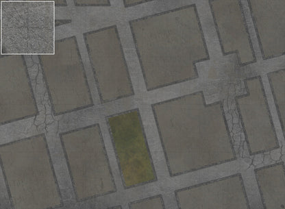 Streets of Conflict 8mm scale Tabletop Wargaming Play Mat