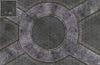 Mats by Mars: Victorian Alley (Circle) Tabletop Wargaming Play Mat