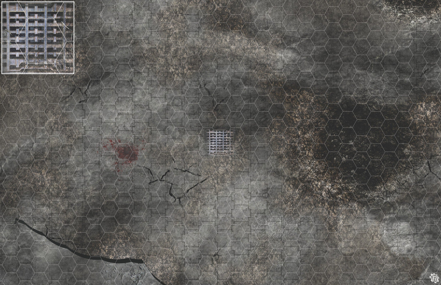 Mats by Mars: Urban Strike Tabletop Wargaming Play Mat