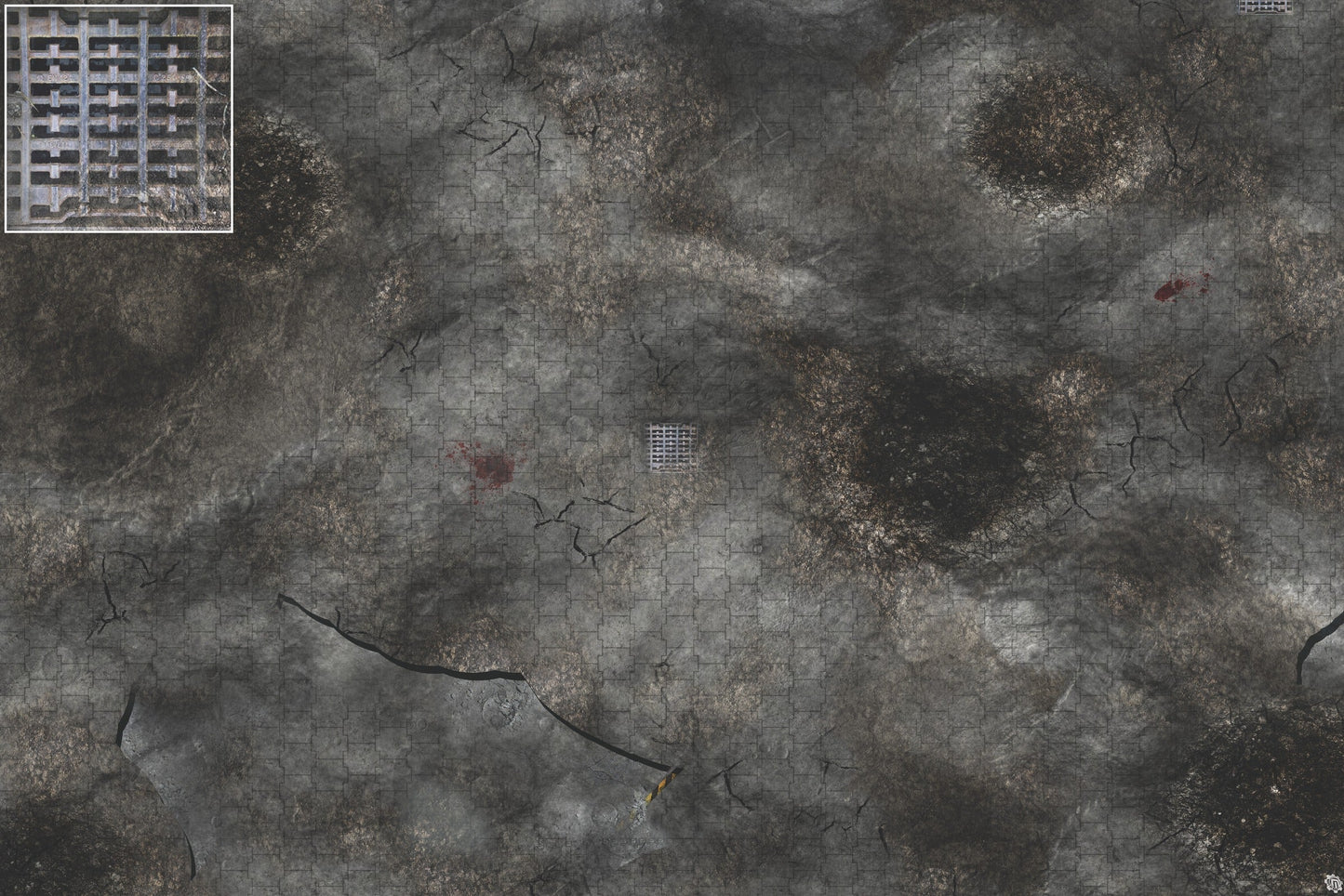 Mats by Mars: Urban Strike Tabletop Wargaming Play Mat