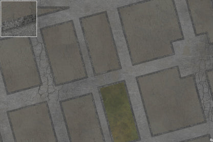 Streets of Conflict 8mm scale Tabletop Wargaming Play Mat