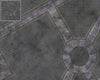 Mats by Mars: Victorian Alley (Intersection) Tabletop Wargaming Play Mat