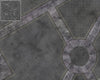 Mats by Mars: Victorian Alley (Intersection) Tabletop Wargaming Play Mat