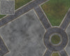 Mats by Mars: Park Avenue (Circle) Tabletop Wargaming Play Mat
