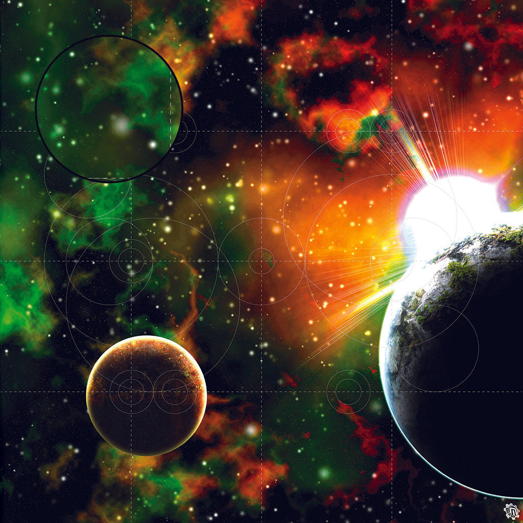 Mats by Mars: Blue Star Eclipse Tabletop Wargaming Space Play Mat