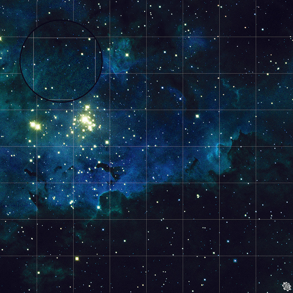 Mats by Mars: Stellar Storm Tabletop Wargaming Space Play Mat