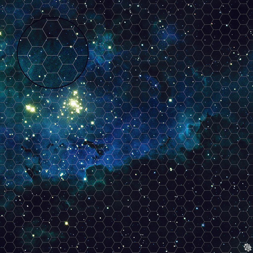Mats by Mars: Stellar Storm Tabletop Wargaming Space Play Mat