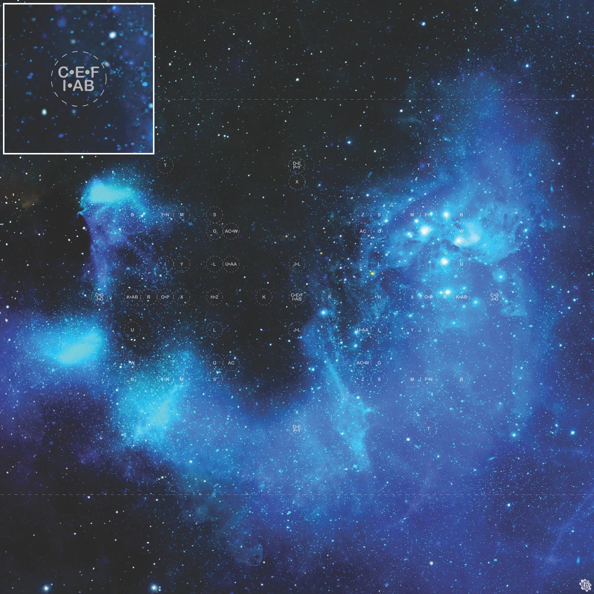 Lightning Dust Space Wargaming Play Mat