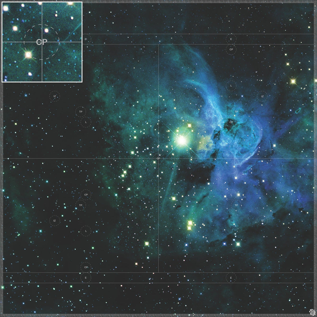 Glimmer Dust Space Wargaming Play Mat