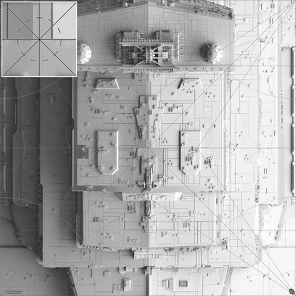 Mats by Mars: Mars Destroyer Tabletop Wargaming Space Play Mat