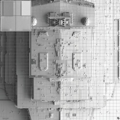Mats by Mars: Mars Destroyer Tabletop Wargaming Space Play Mat