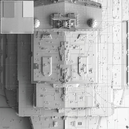 Mats by Mars: Mars Destroyer Tabletop Wargaming Space Play Mat