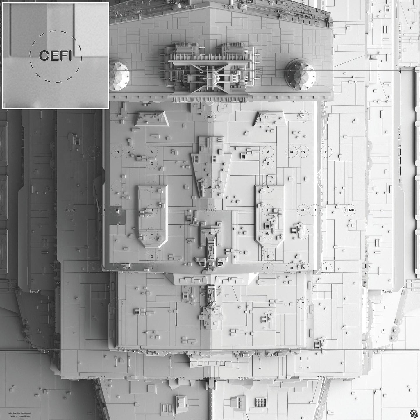 Mats by Mars: Mars Destroyer Tabletop Wargaming Space Play Mat