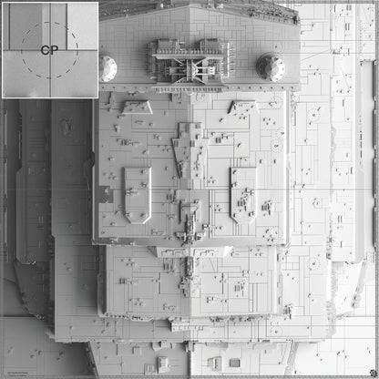 Mats by Mars: Mars Destroyer Tabletop Wargaming Space Play Mat