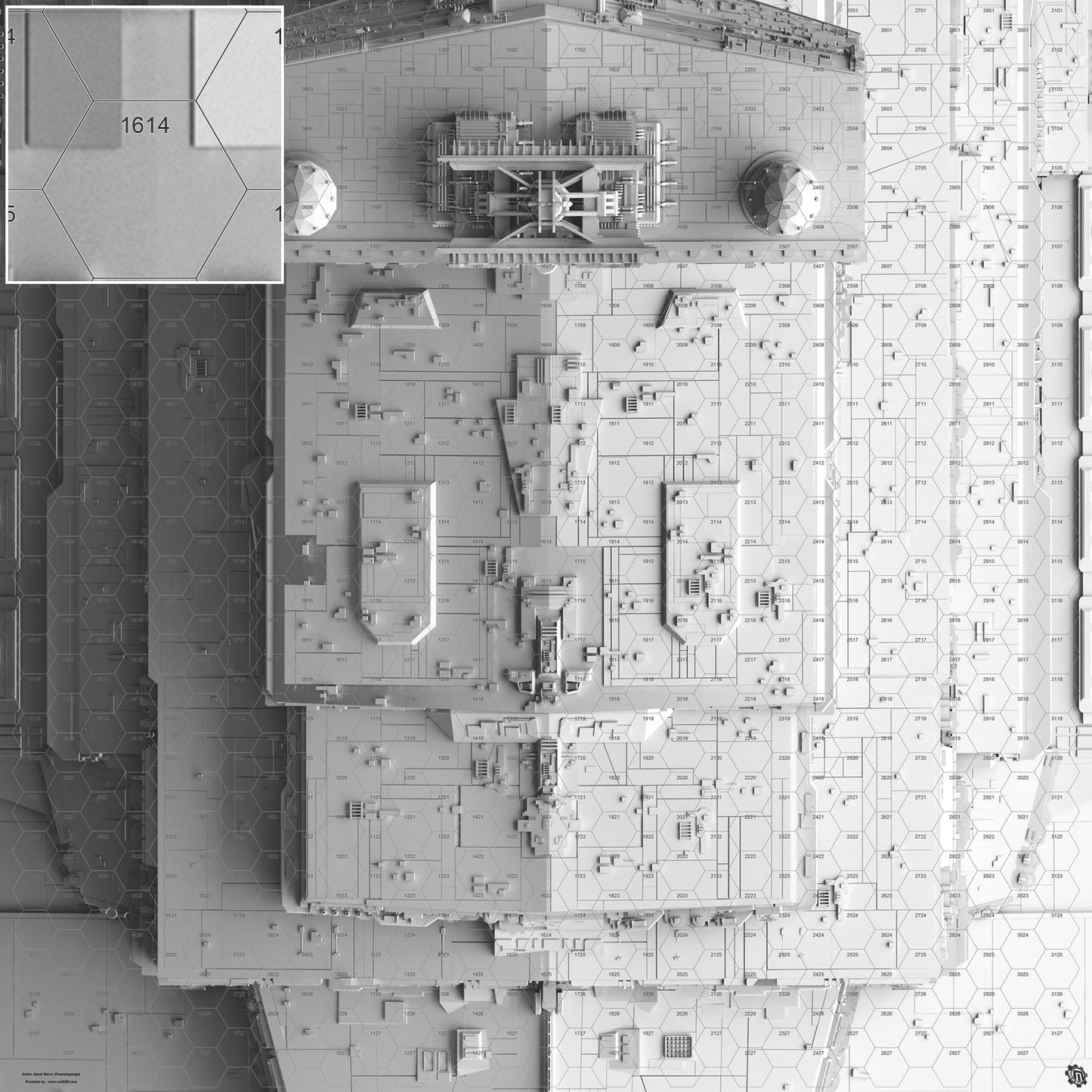Mats by Mars: Mars Destroyer Tabletop Wargaming Space Play Mat