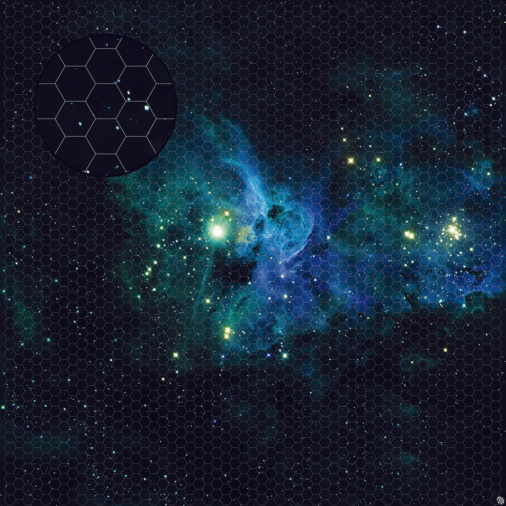 Glimmer Dust Space Wargaming Play Mat