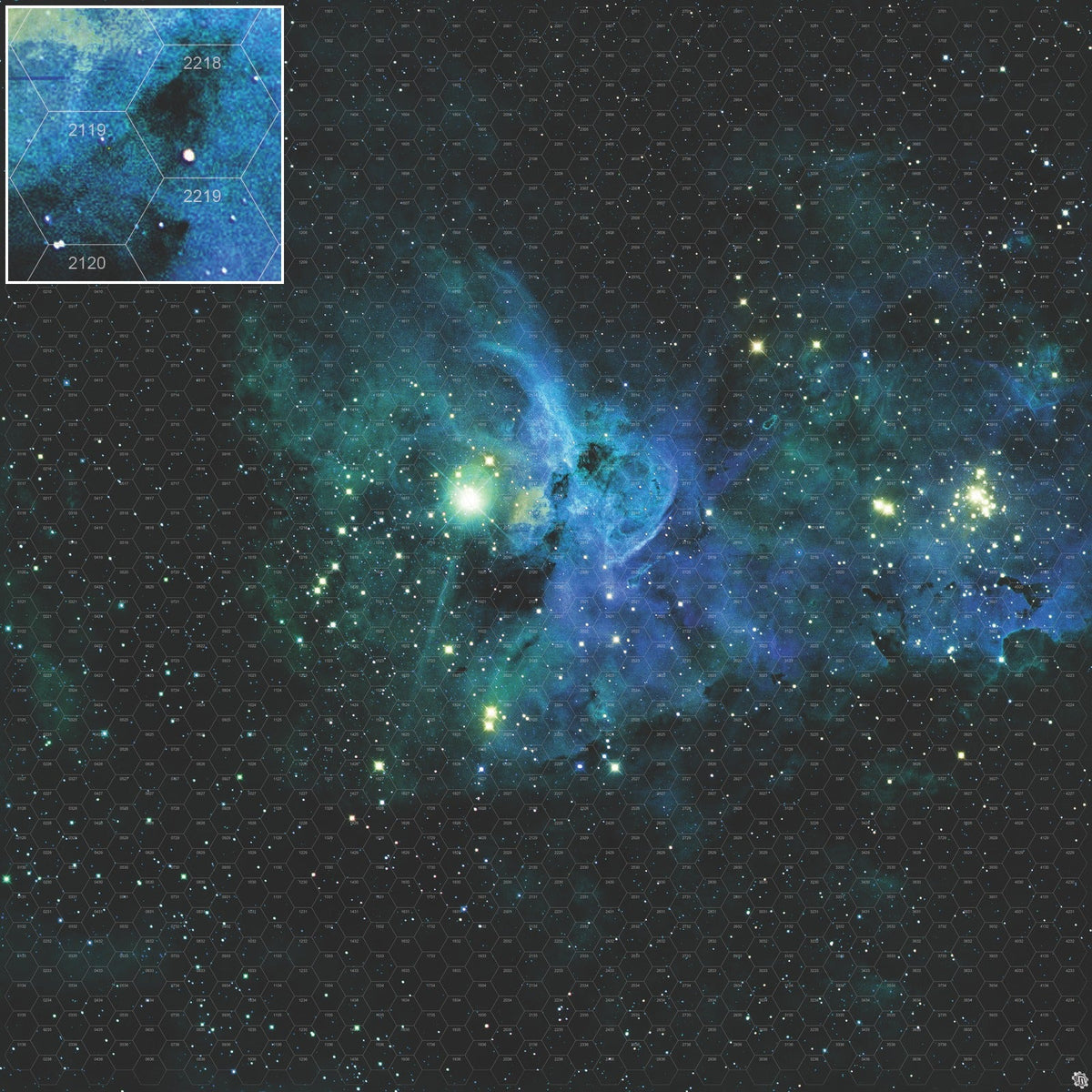 Glimmer Dust Space Wargaming Play Mat