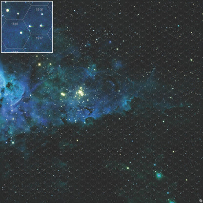 Mats by Mars: Stellar Storm Tabletop Wargaming Space Play Mat