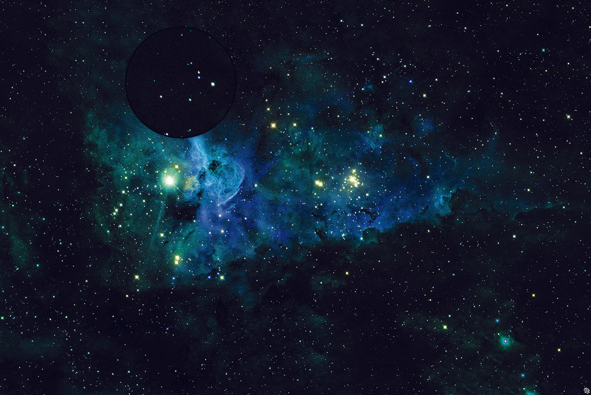 Mats by Mars: Nebula Storm Tabletop Wargaming Space Play Mat