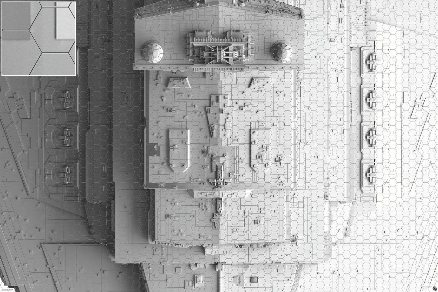 Mats by Mars: Mars Destroyer Tabletop Wargaming Space Play Mat