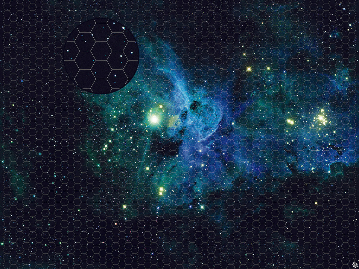 Glimmer Dust Space Wargaming Play Mat