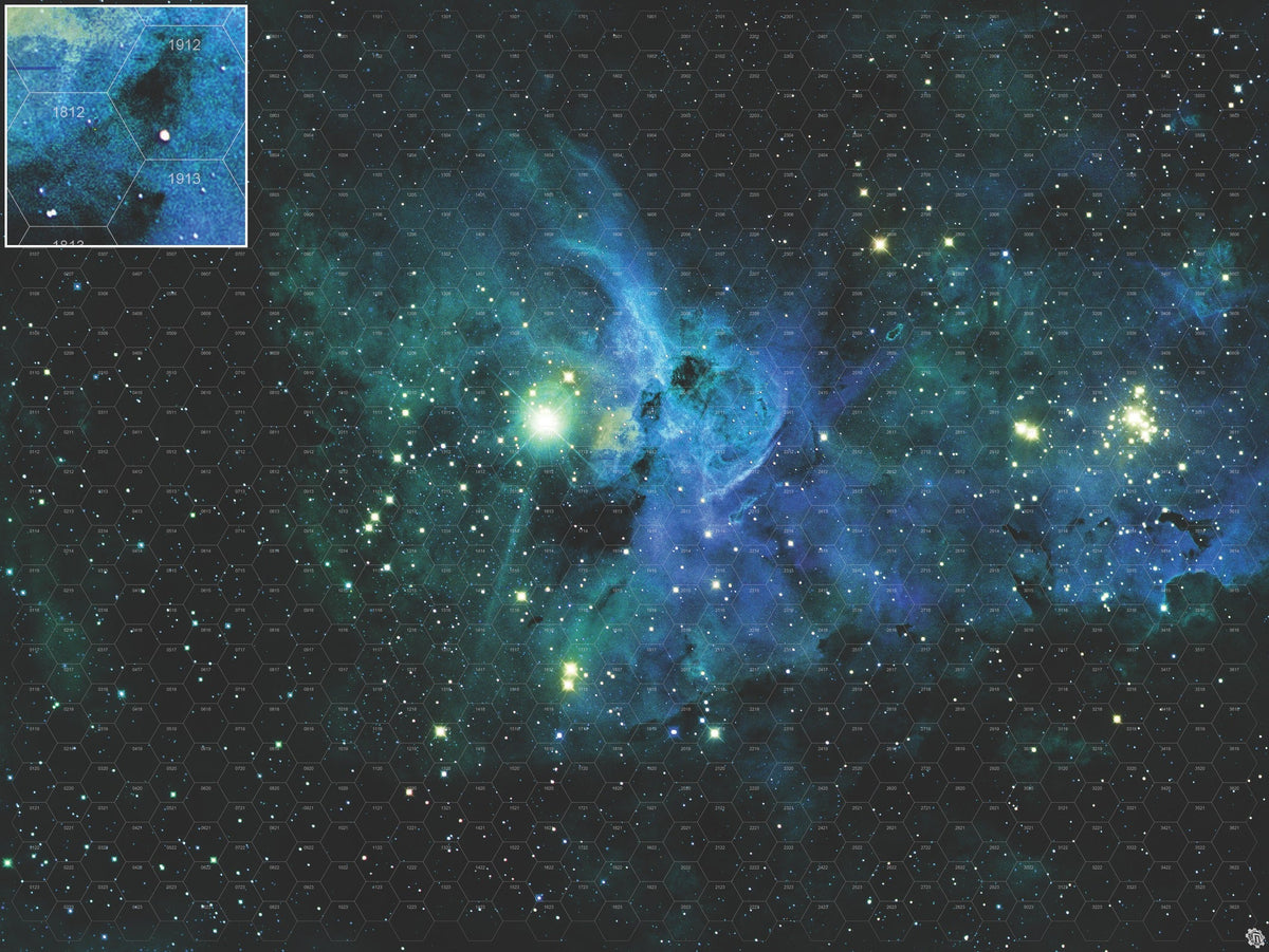 Glimmer Dust Space Wargaming Play Mat