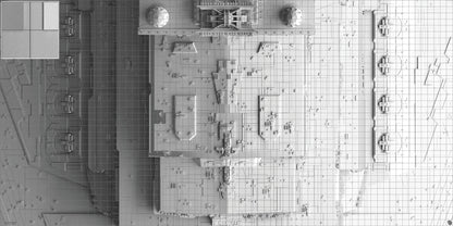 Mats by Mars: Mars Destroyer Tabletop Wargaming Space Play Mat