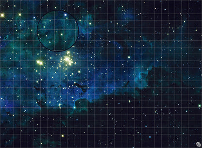 Mats by Mars: Stellar Storm Tabletop Wargaming Space Play Mat