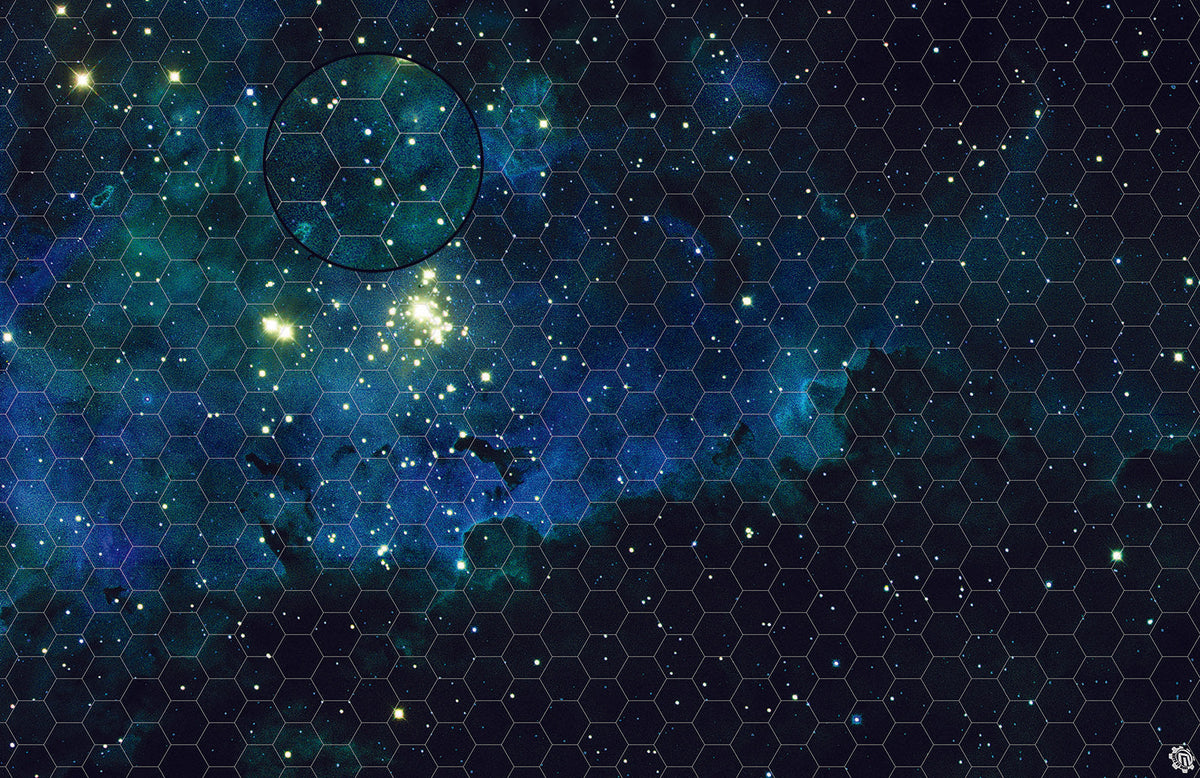 Mats by Mars: Stellar Storm Tabletop Wargaming Space Play Mat