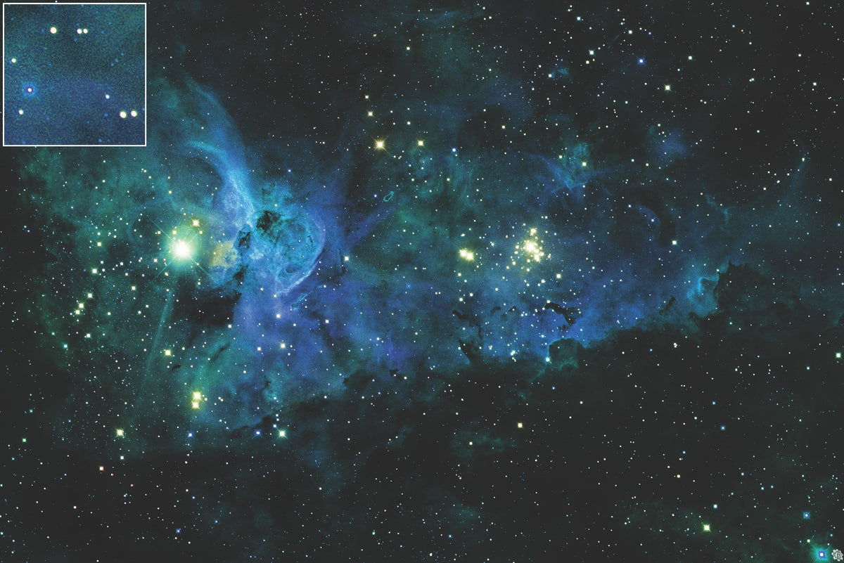 Mats by Mars: Nebula Storm Tabletop Wargaming Space Play Mat